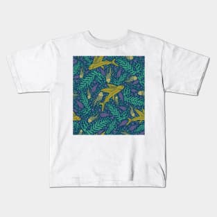 Colorful Sea Life Kids T-Shirt